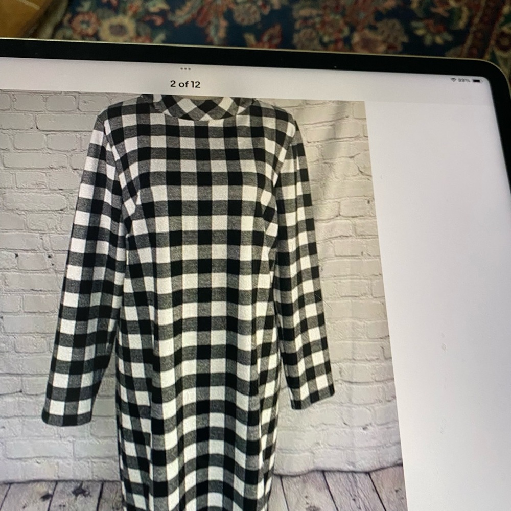 Talbots Buffalo Plaid Dress